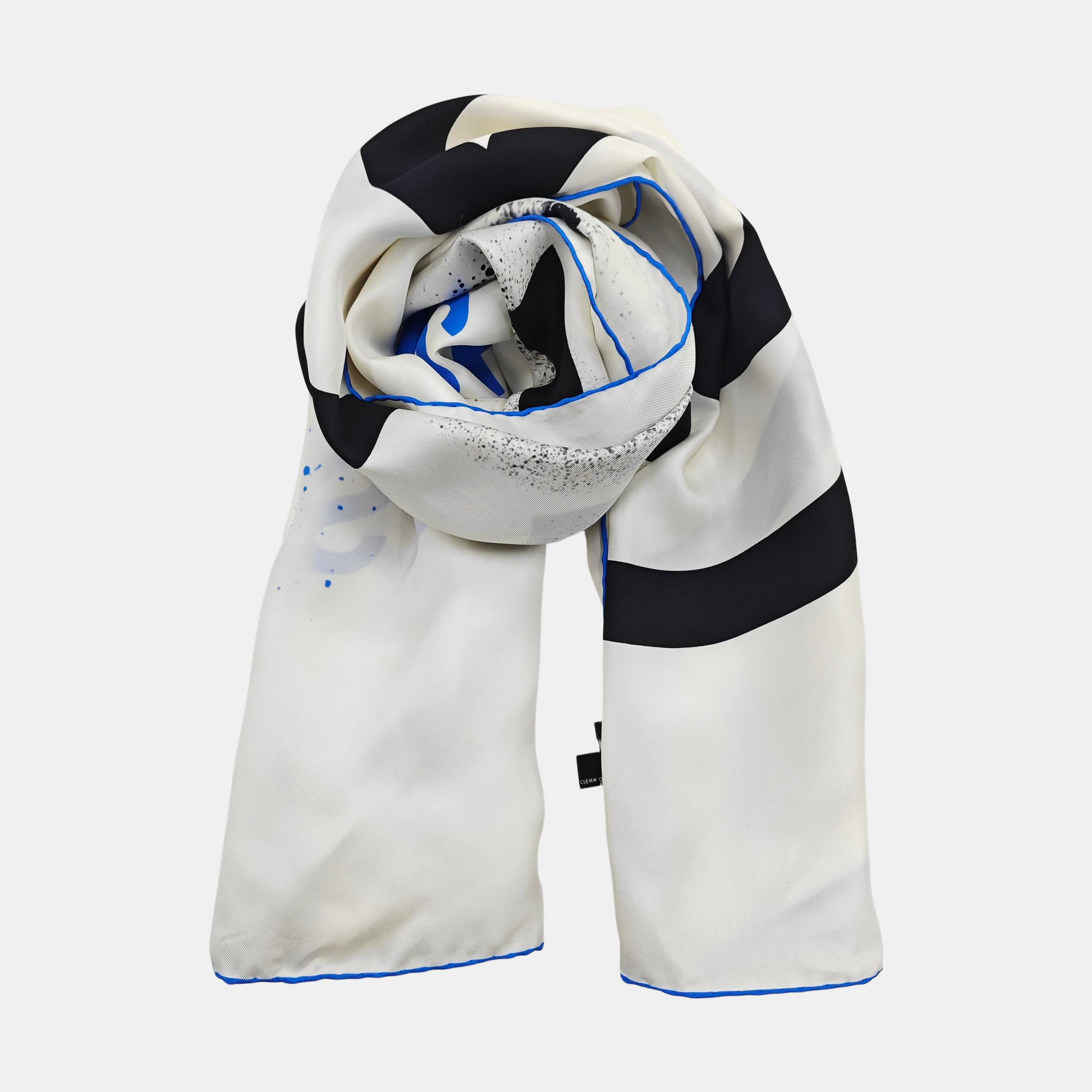 Mulberry Silk Scarf White