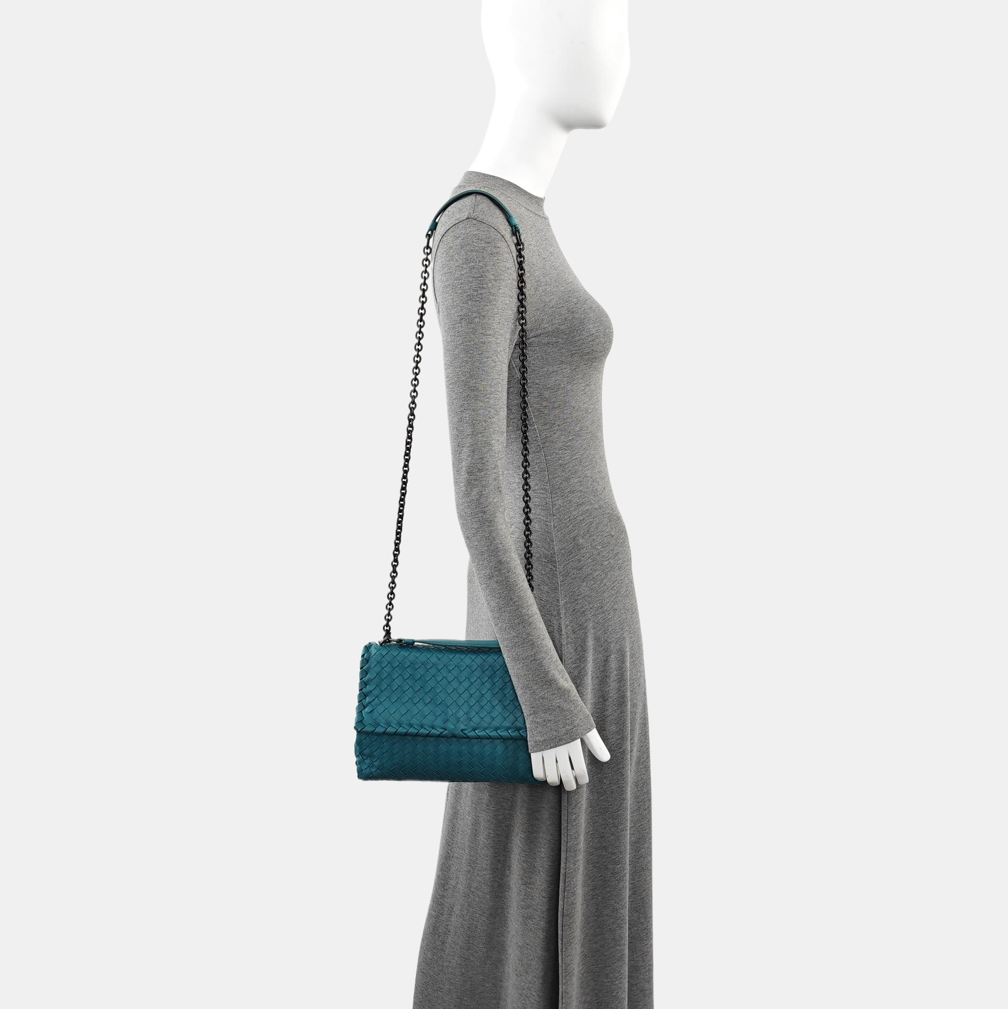 Olimpia Small Calfskin Green