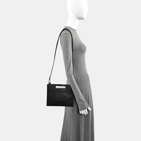 Quilted Calfskin Tote Bag Black