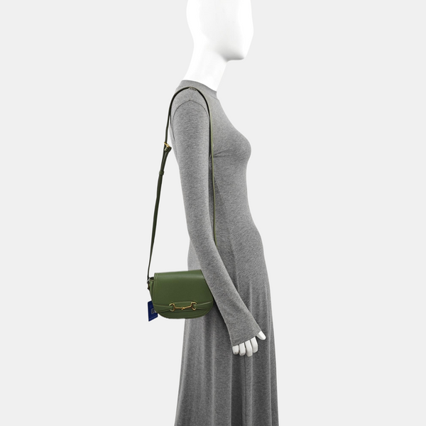 CRÉCY Small Calfskin Green