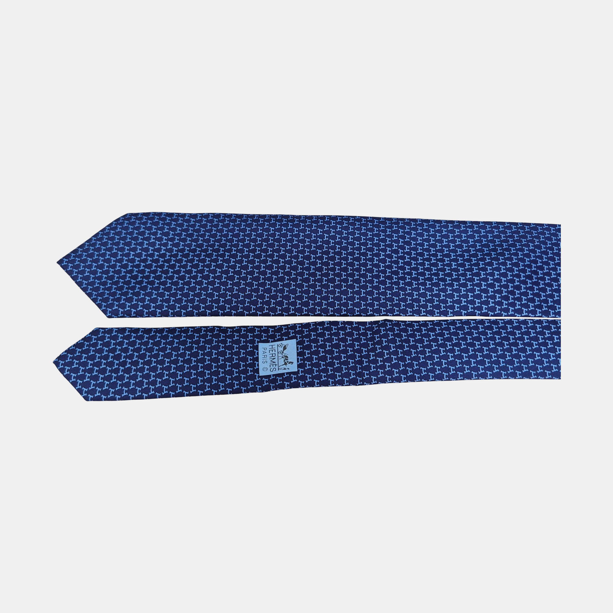 Mulberry Silk Tie Blue