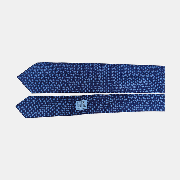 Mulberry Silk Tie Blue