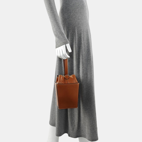 STRAP BOX Calfskin Brown