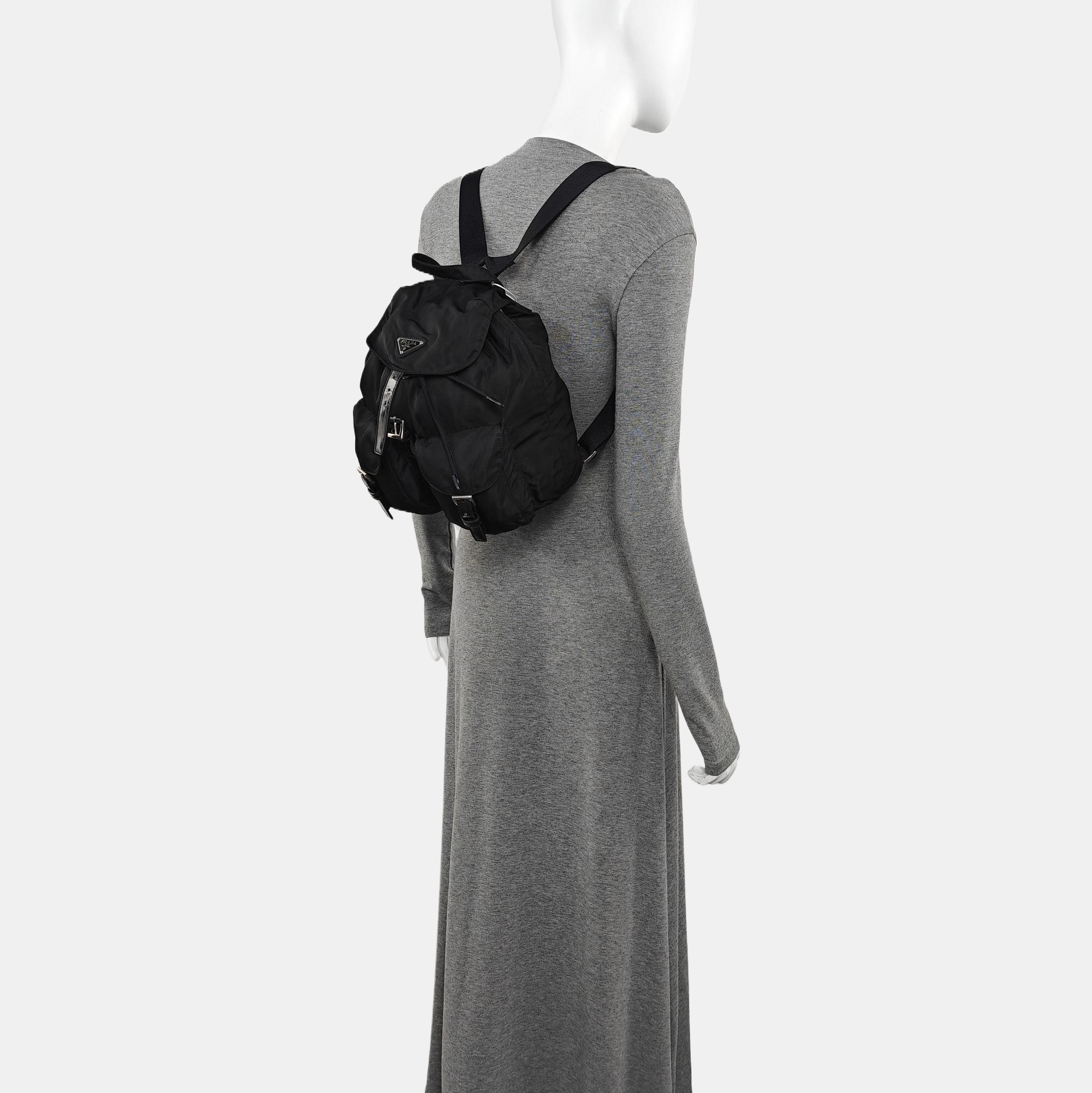 Vela Small Nylon Black