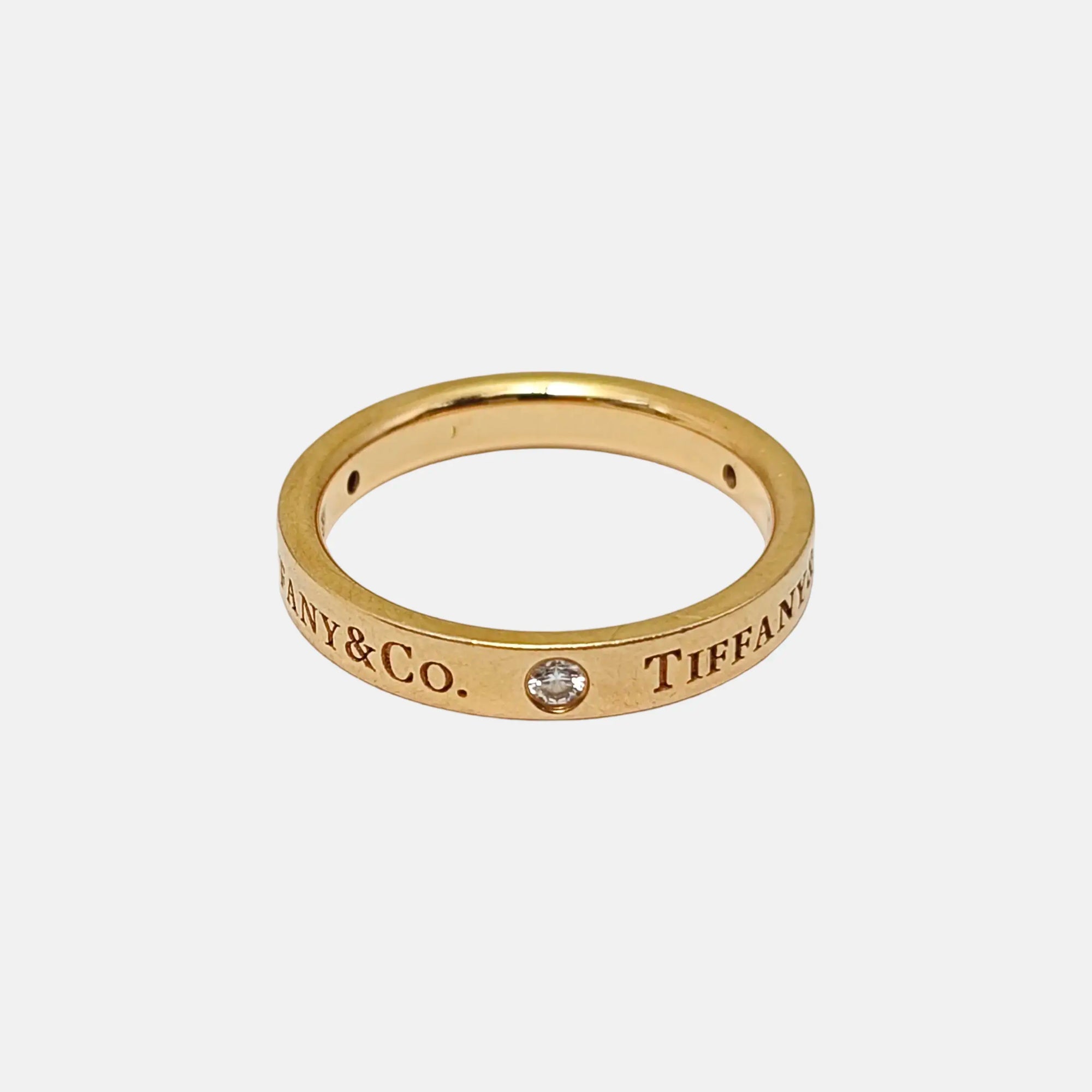 Tiffany &amp; Co. 18k Rose Gold Ring EU 51