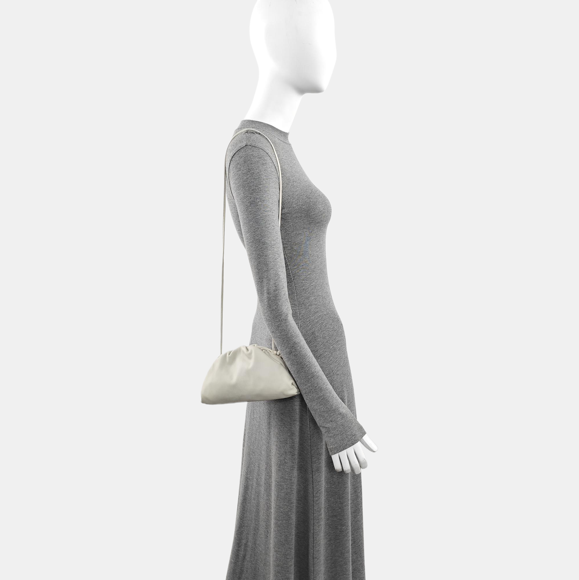 The Pouch Mini Lambskin White