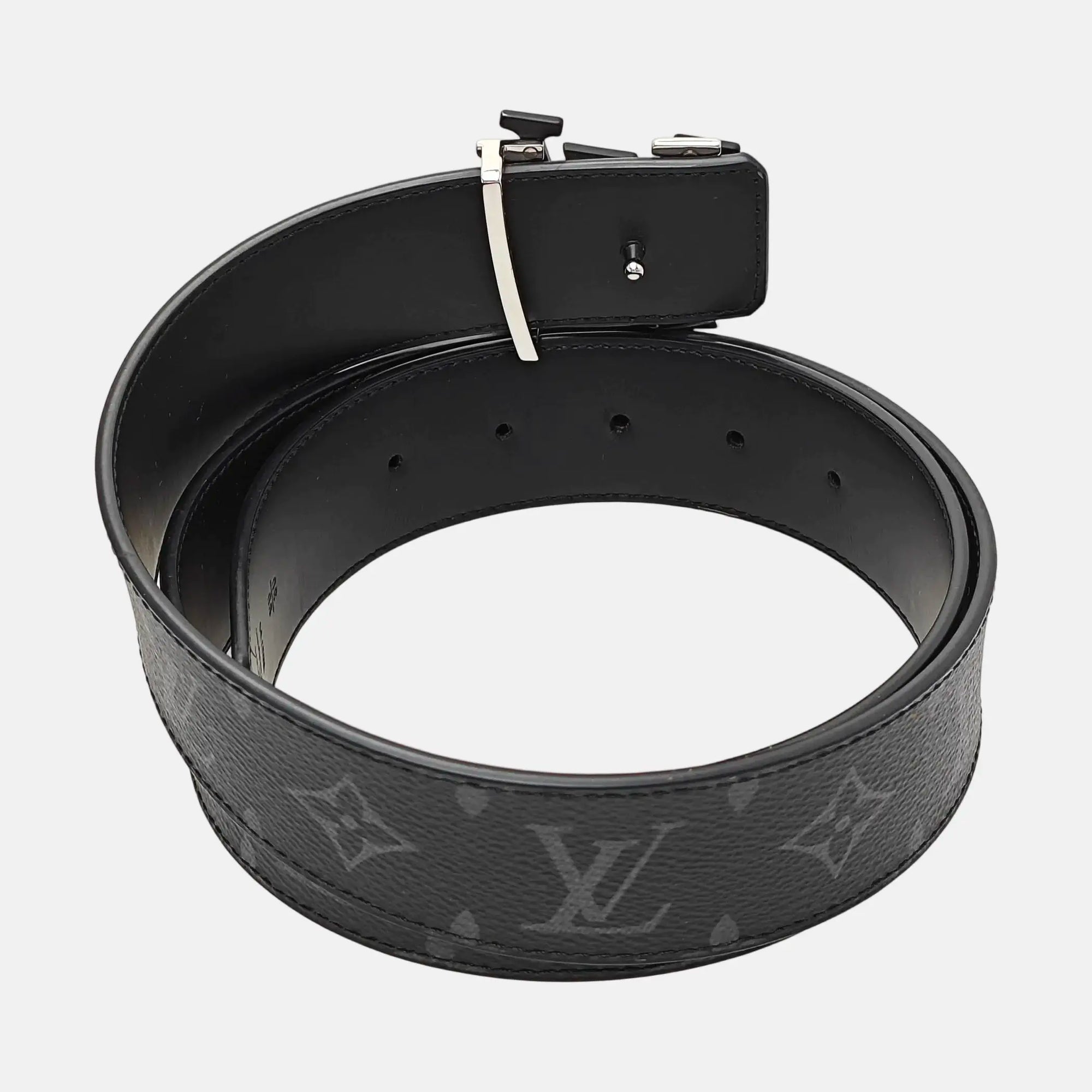 Coated Canvas Belt Black
