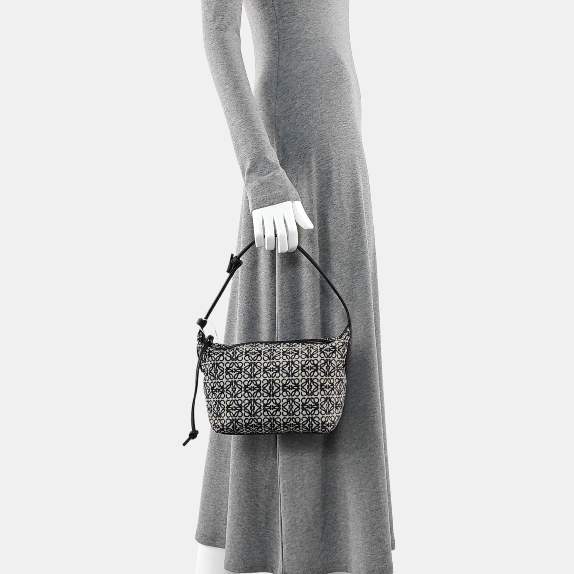 Monogram Canvas Top Handle Bag Blue