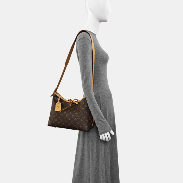 CARRYALL PM Monogram Coated Canvas Brown