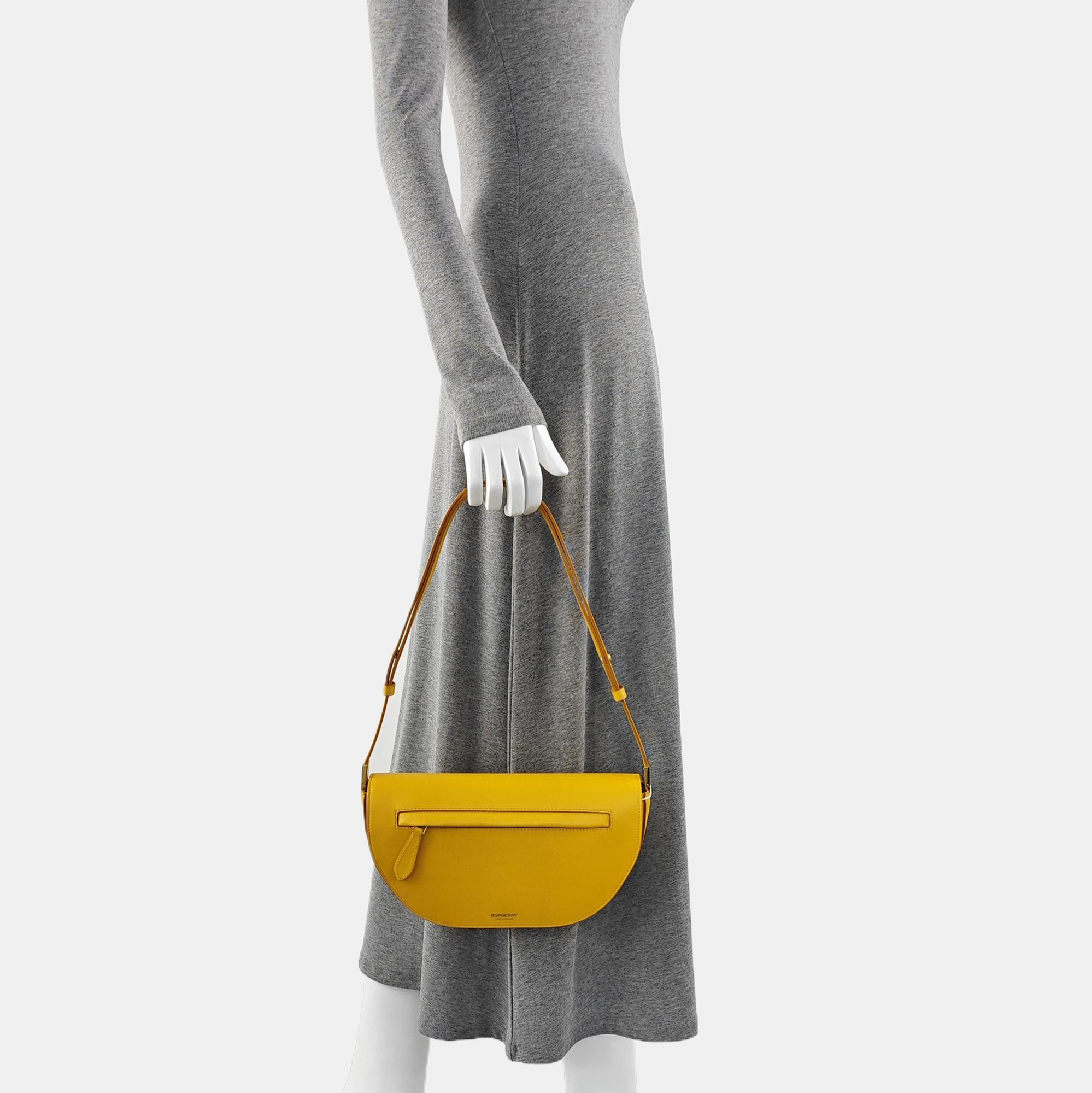 Olympia Small Calfskin Yellow