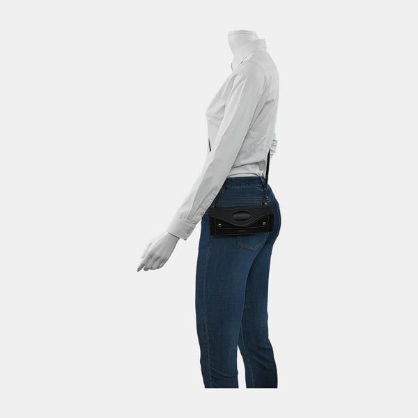 Pocket Mini Lambskin Black