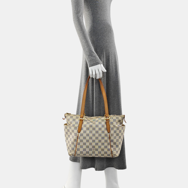 TOTALLY Damier Azur Coated Canvas Beige