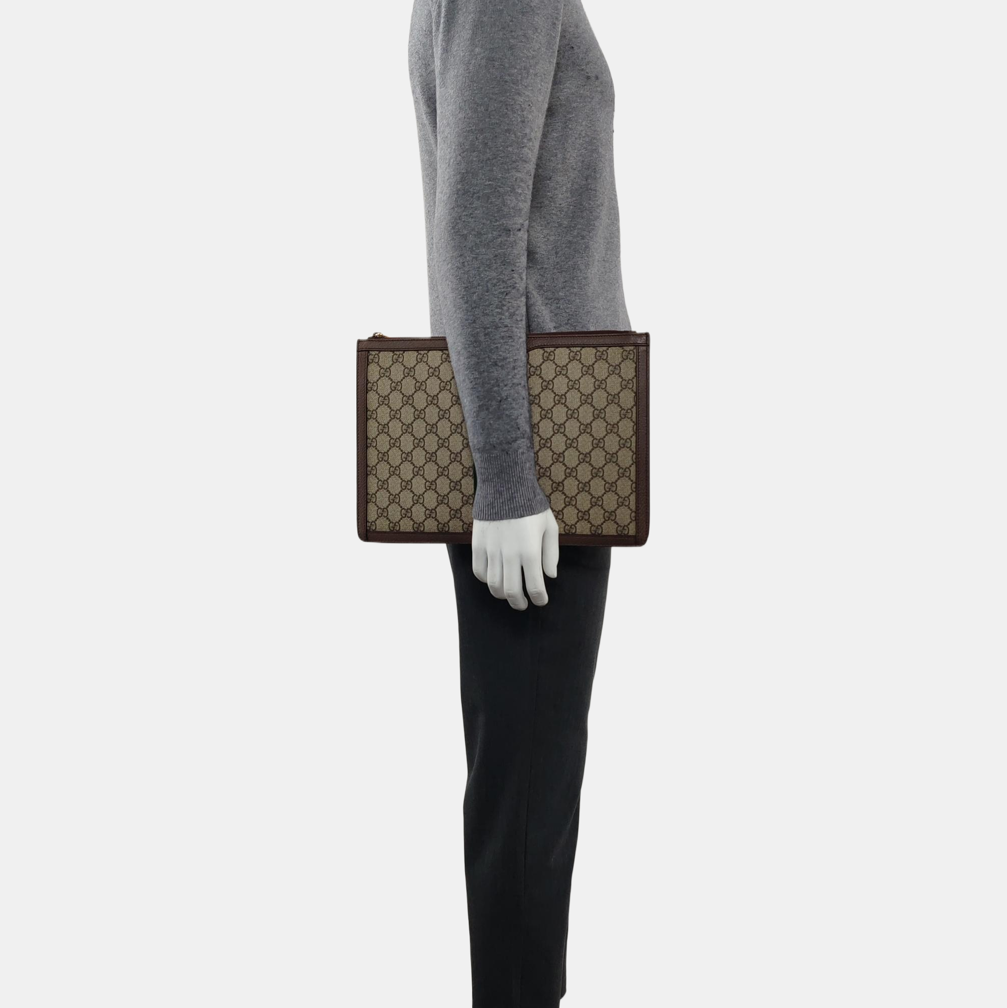 Ophidia Monogram Coated Canvas Beige