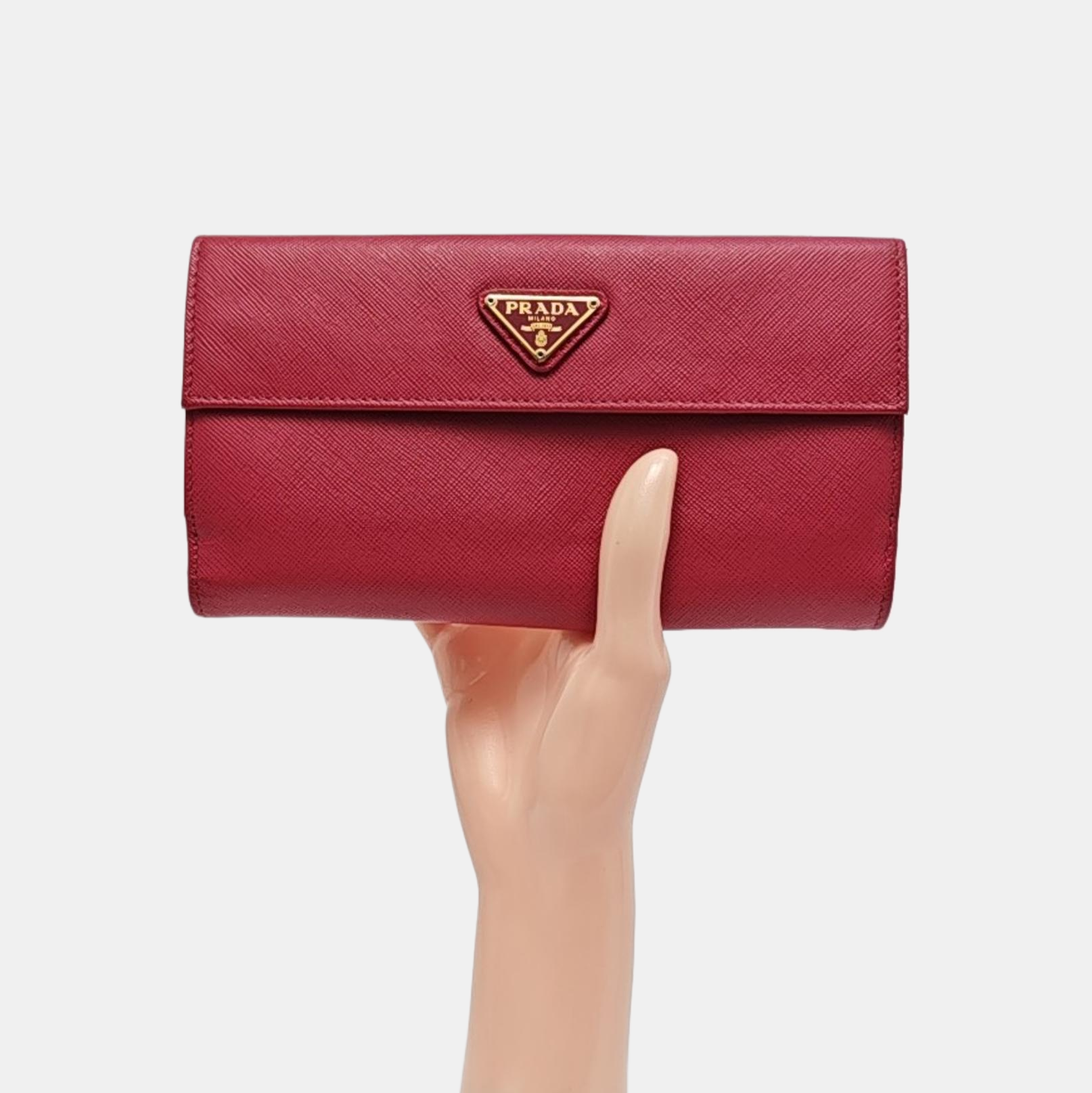 Calfskin Wallet Red