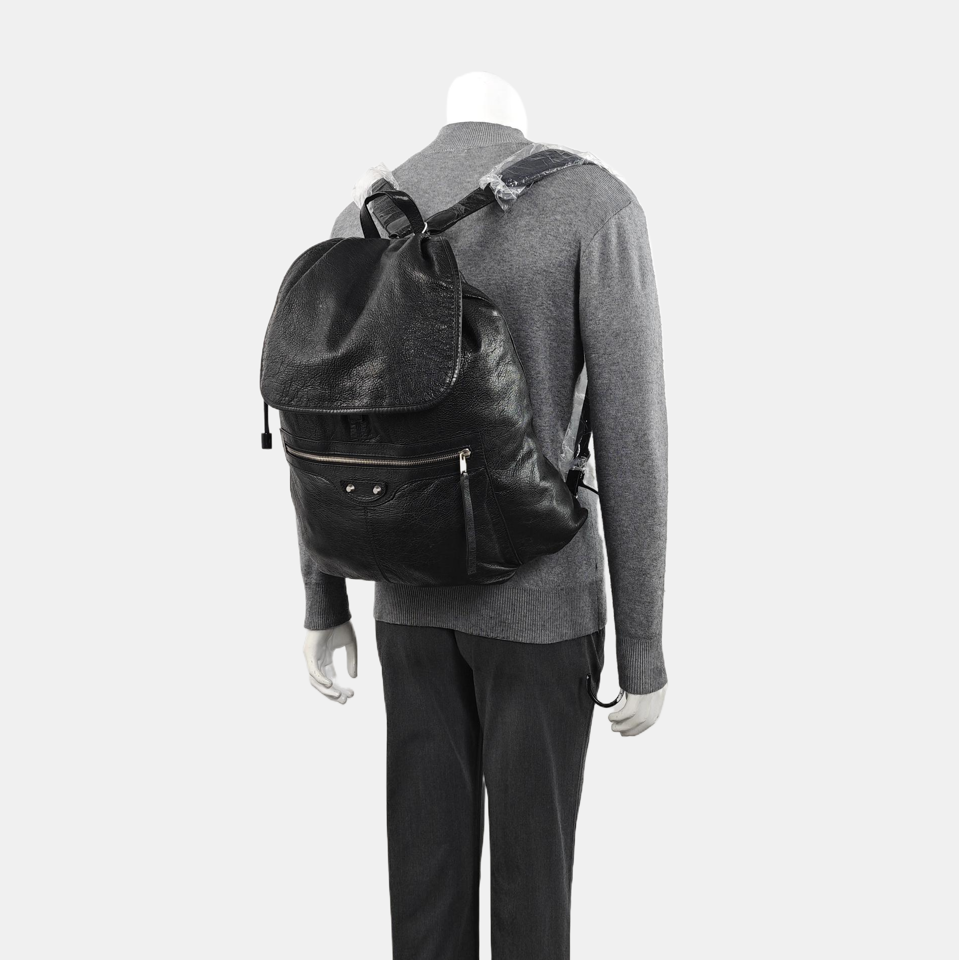 Classic City Medium Lambskin Black