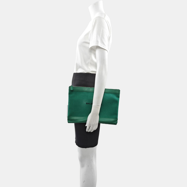 Clip Medium Fabric Green