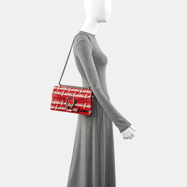 Dionysus Small Calfskin Red
