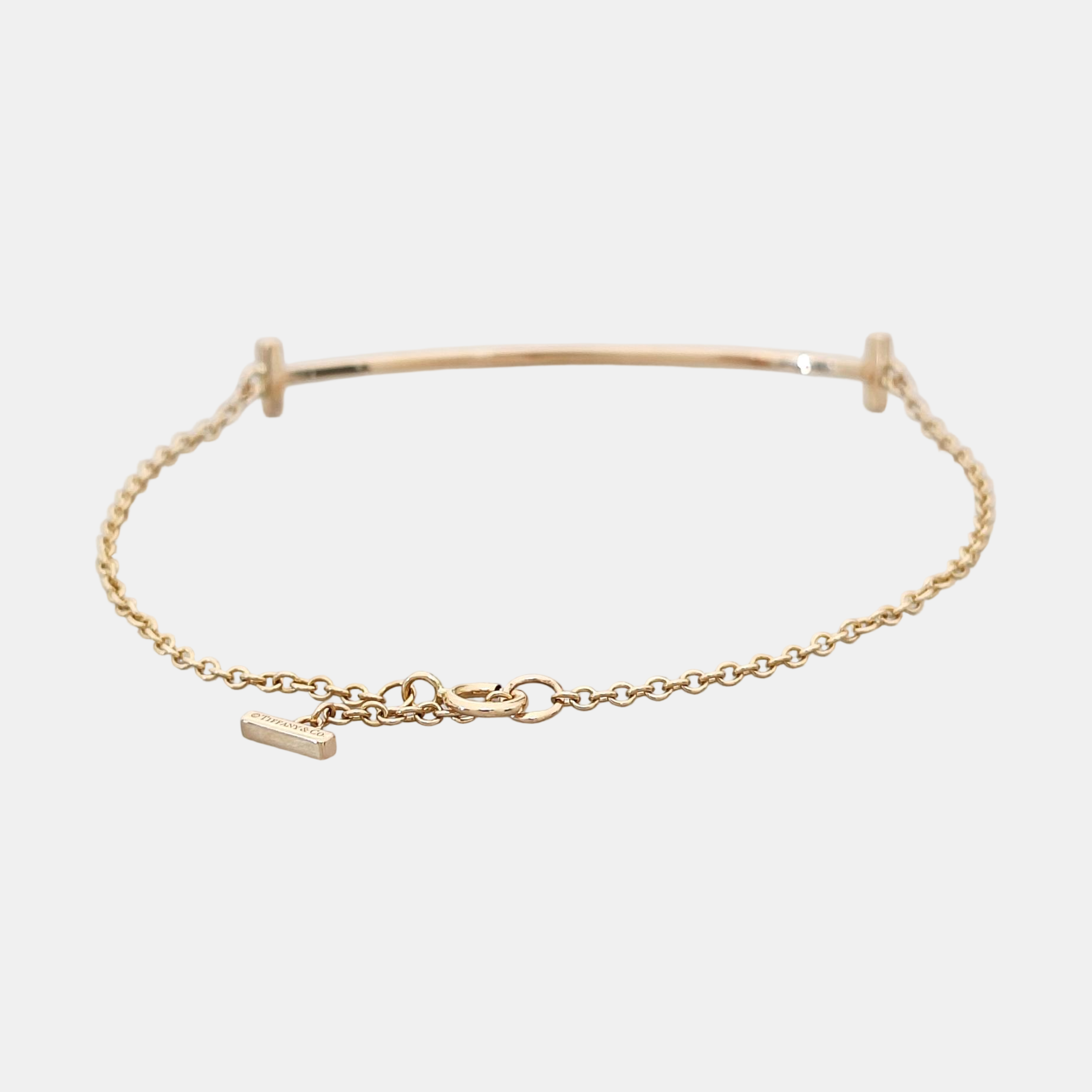Tiffany T 18k Rose Gold Bracelet