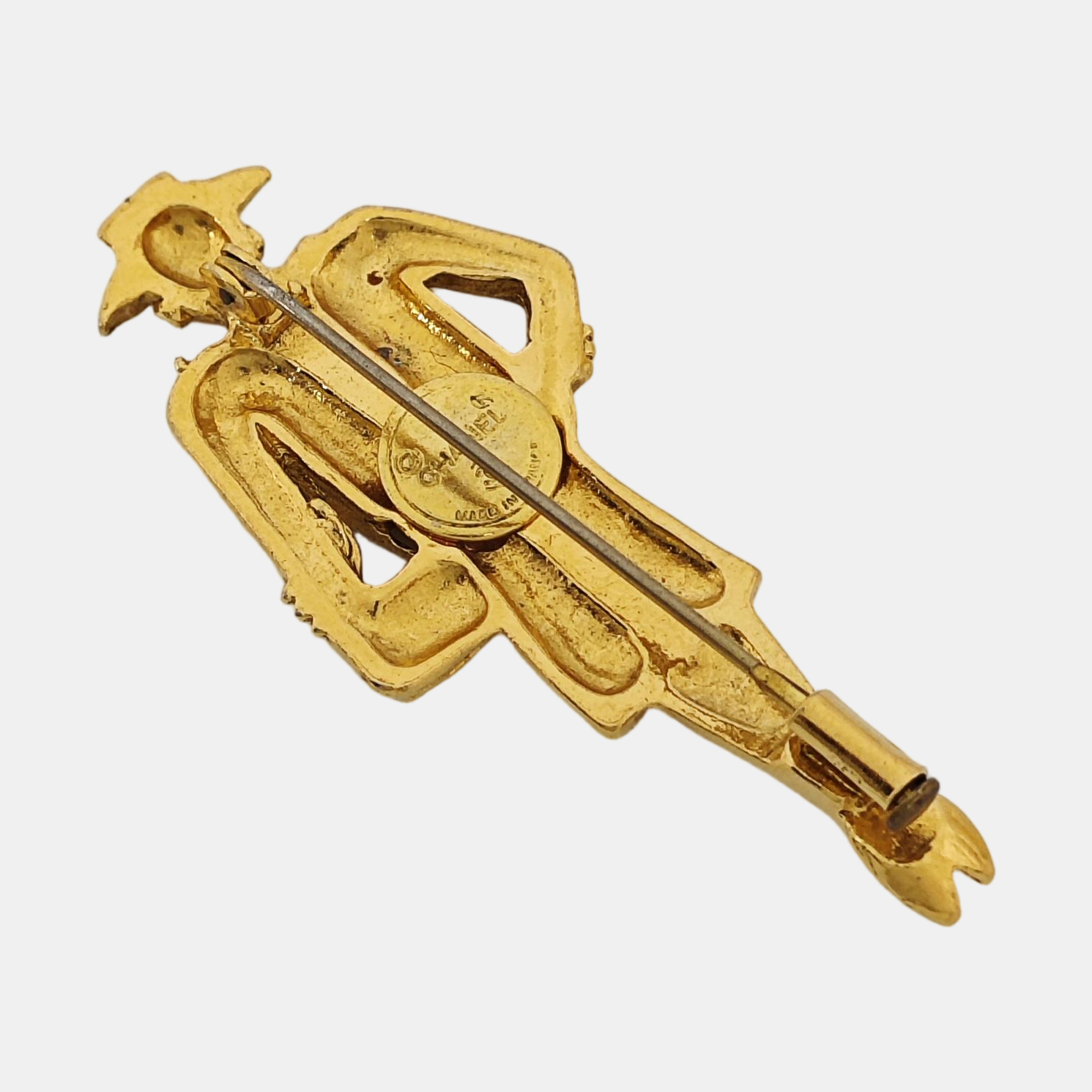 Coco Mademoiselle Metal Gold Brooch