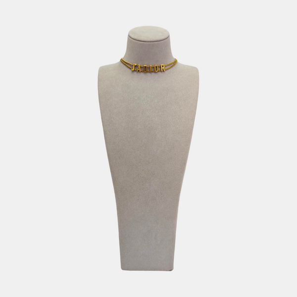 J'adior Metal Gold Necklace
