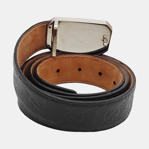 Leather Belt Black