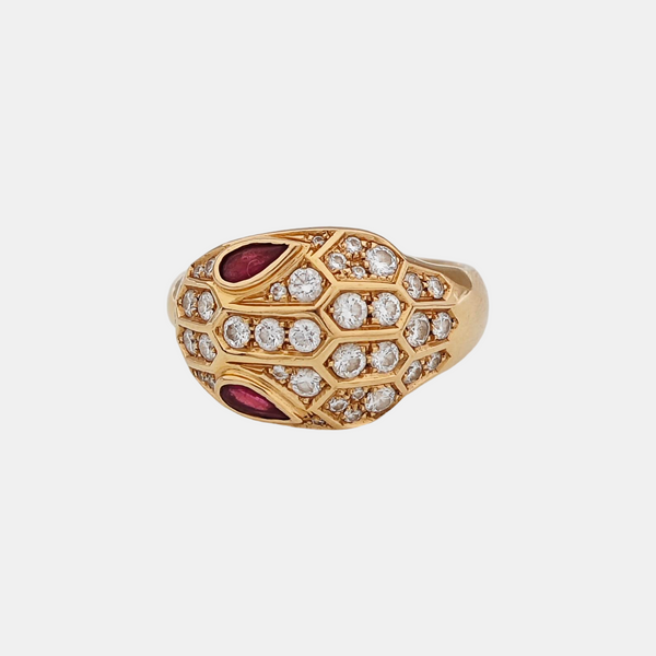 SERPENTI Rose Gold Ring EU 59