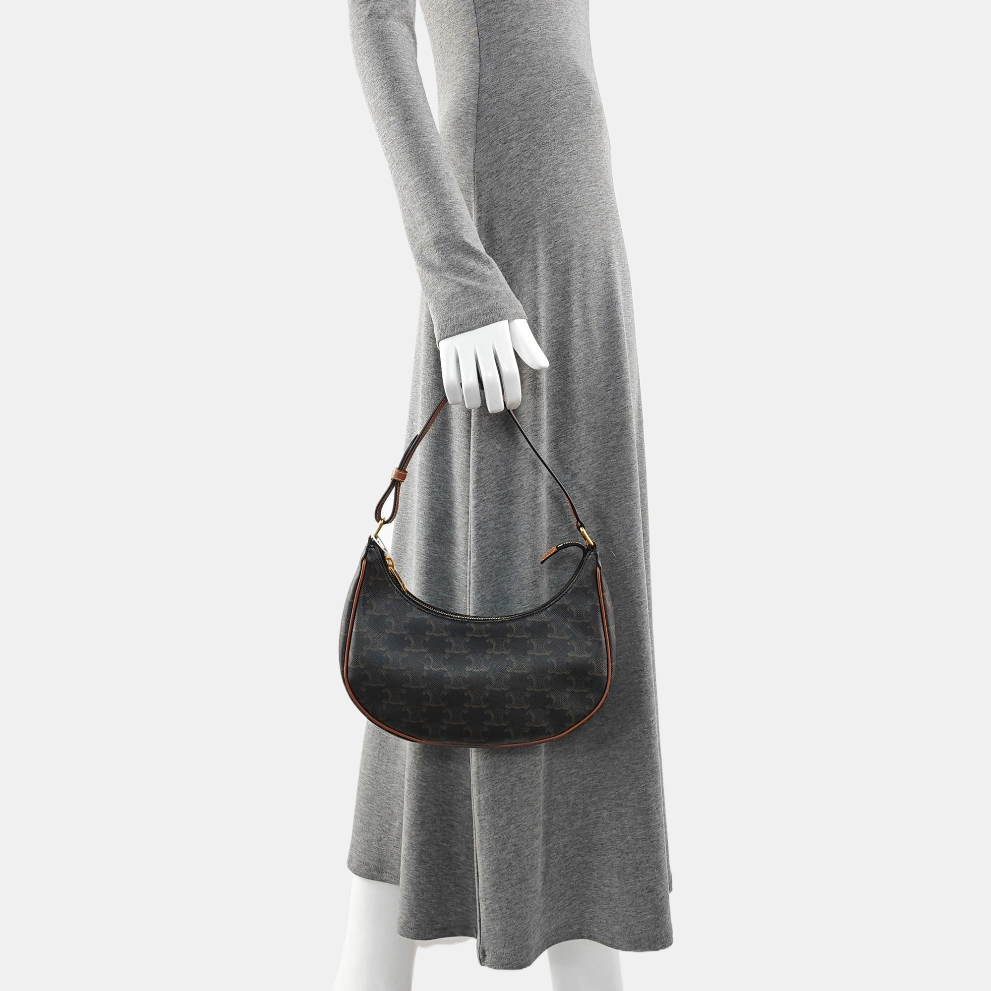 AVA Small Coated Canvas Brown
