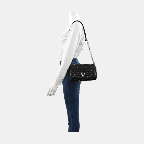 GO-14 Quilted Lambskin Black