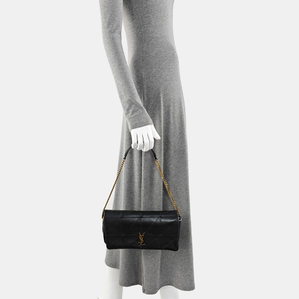JAMIE Lambskin Black
