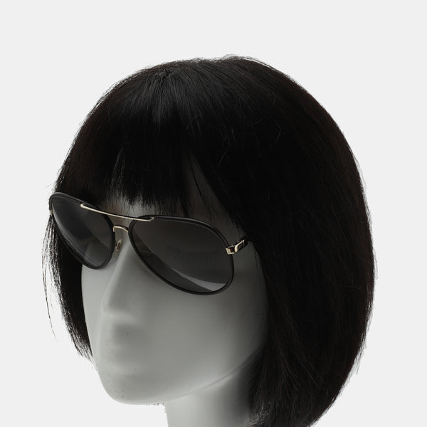 Brown Metal Sunglasses