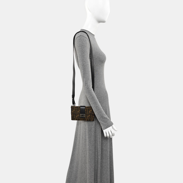 Baguette Mini Canvas Brown