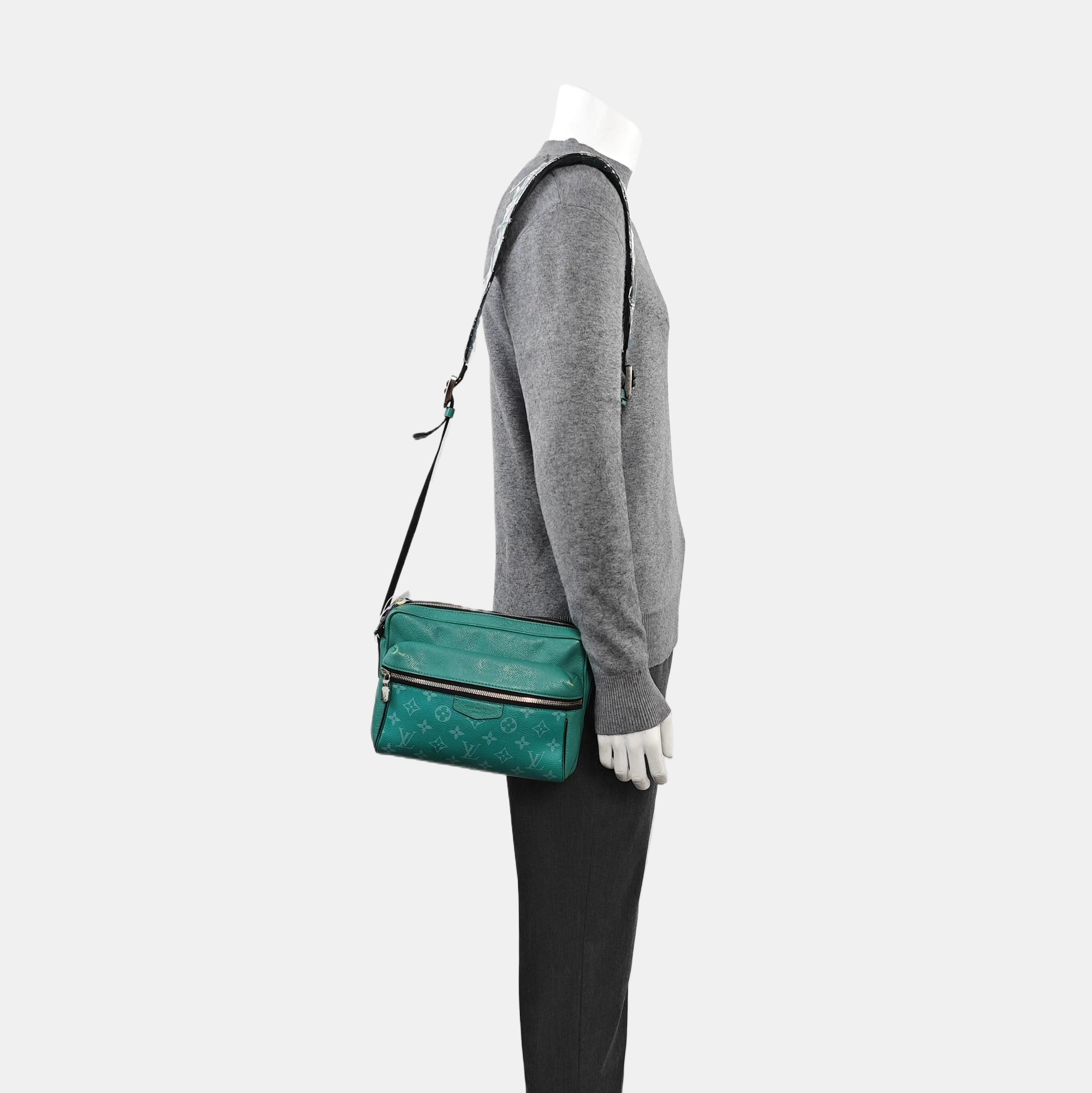 OUTDOOR Monogram Calfskin Green