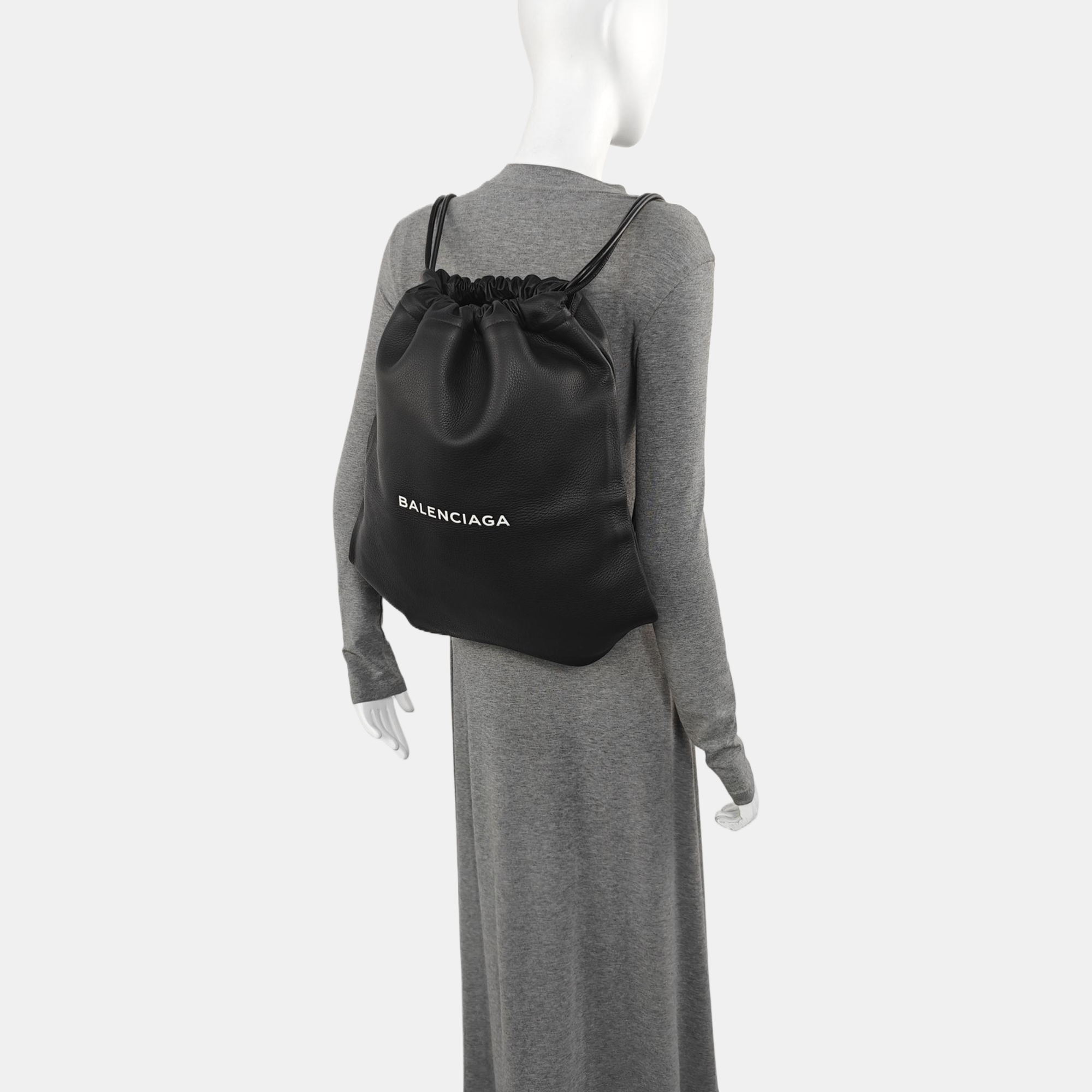 Calfskin Backpack Black