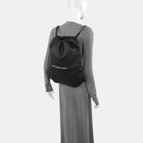 Calfskin Backpack Black