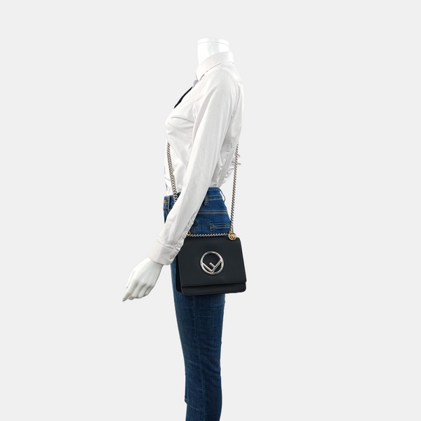 Kan I F Small Calfskin Black
