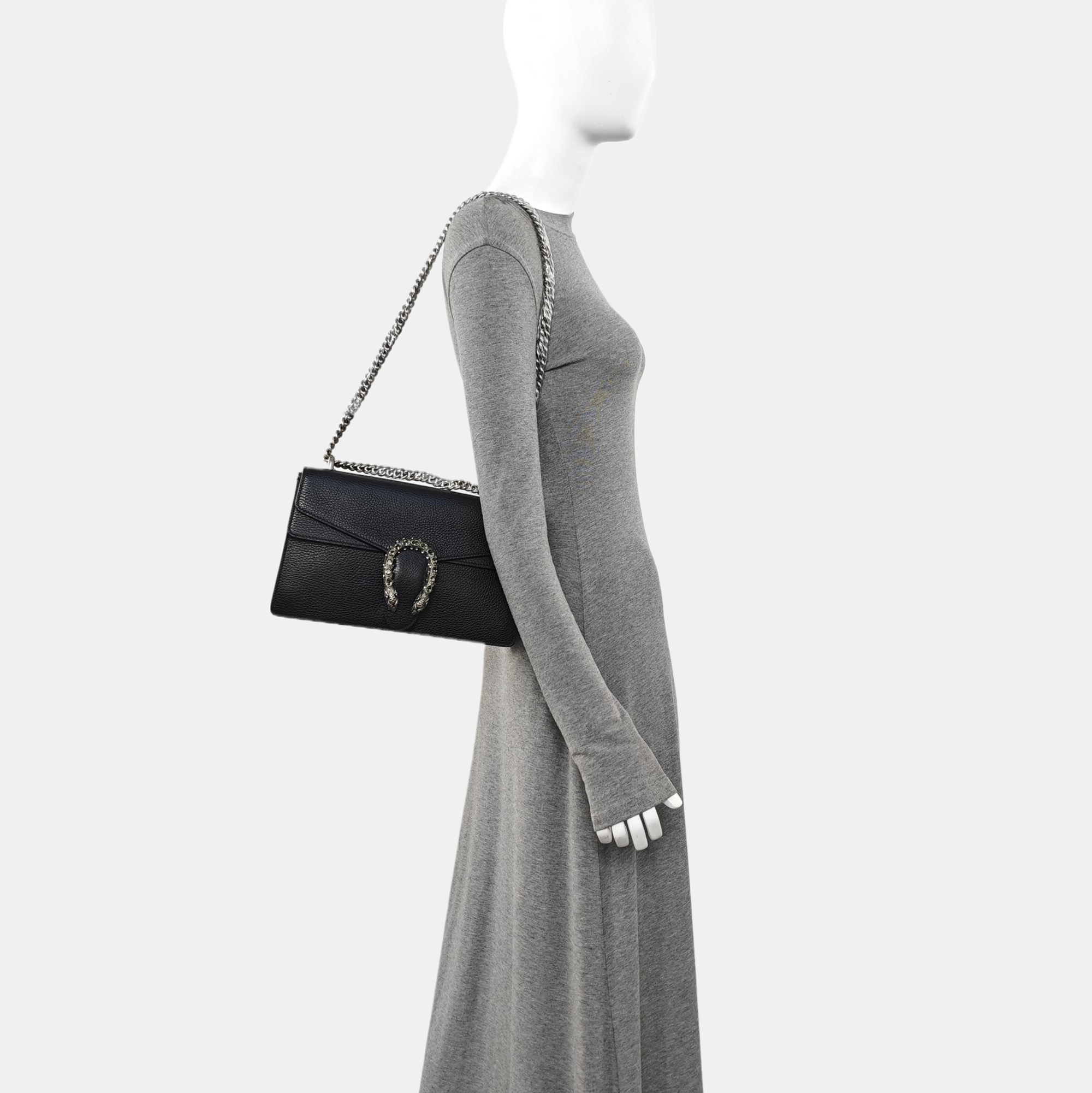 Dionysus Small Calfskin Black