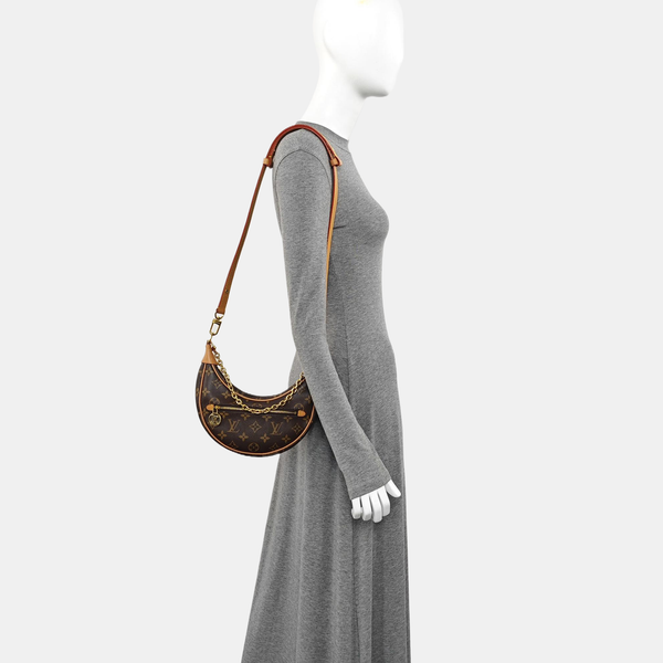 LOOP Monogram Coated Canvas Brown