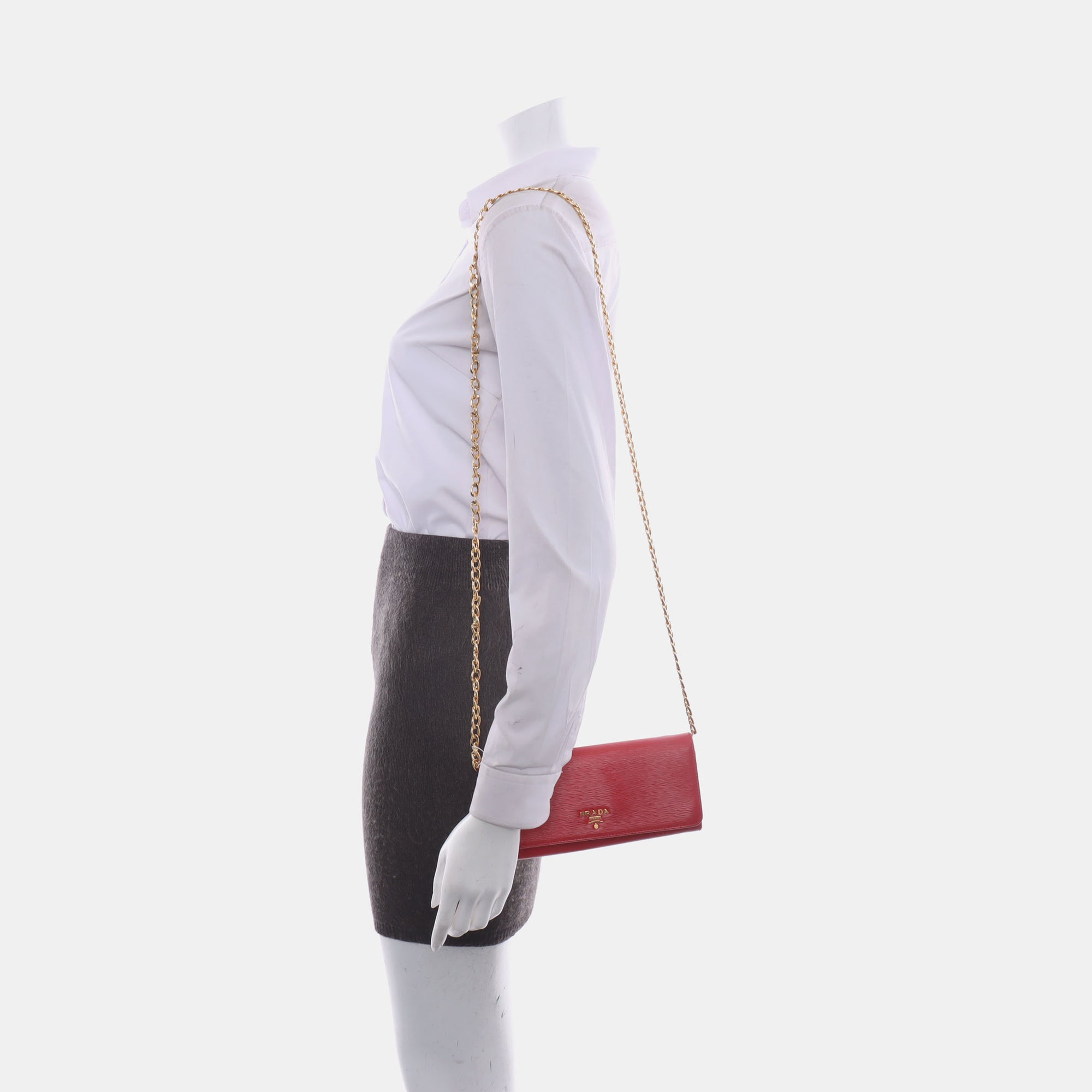 Mini Bag Calfskin Red