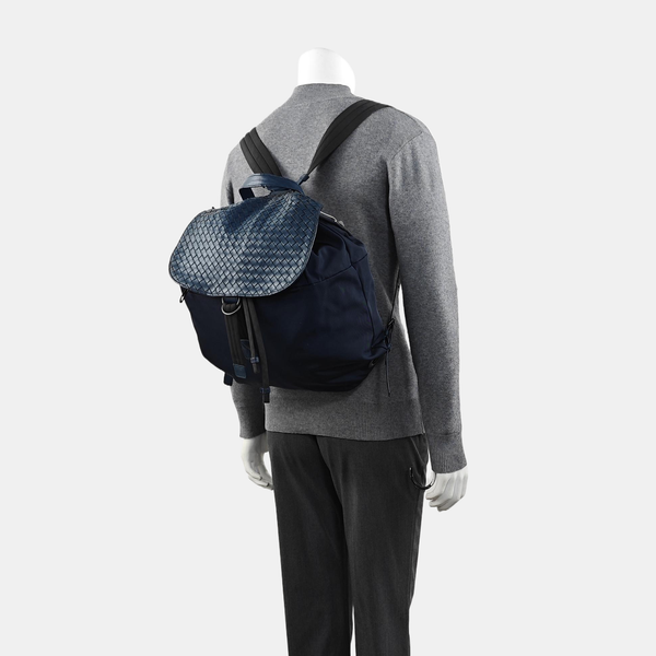 Canvas Backpack Blue