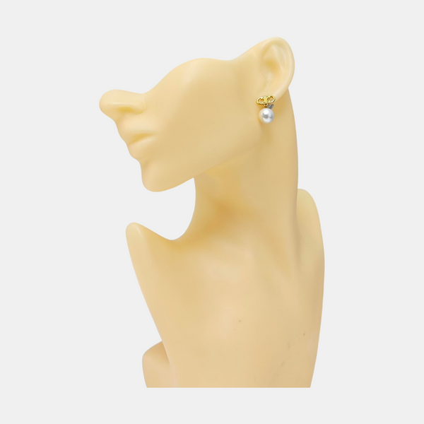 MAILLON TRIOMPHE Metal Gold Stud Earrings