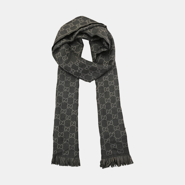 Wool Scarf Black