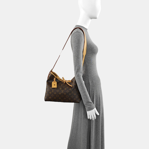 CARRYALL PM Monogram Coated Canvas Brown