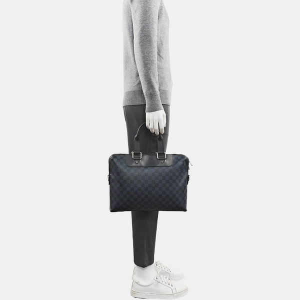 JOUR Damier Coated Canvas Blue