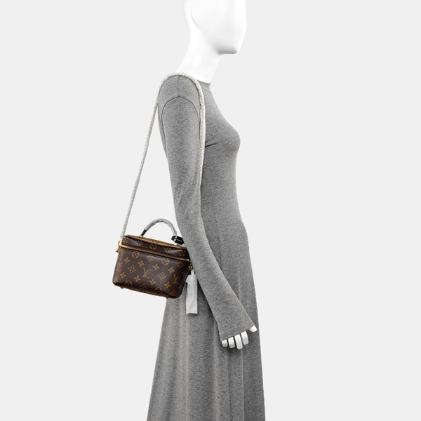 VANITY PM Monogram Coated Canvas Brown