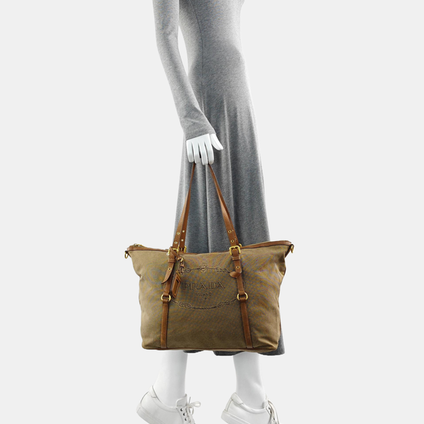 Canvas Tote Bag Brown
