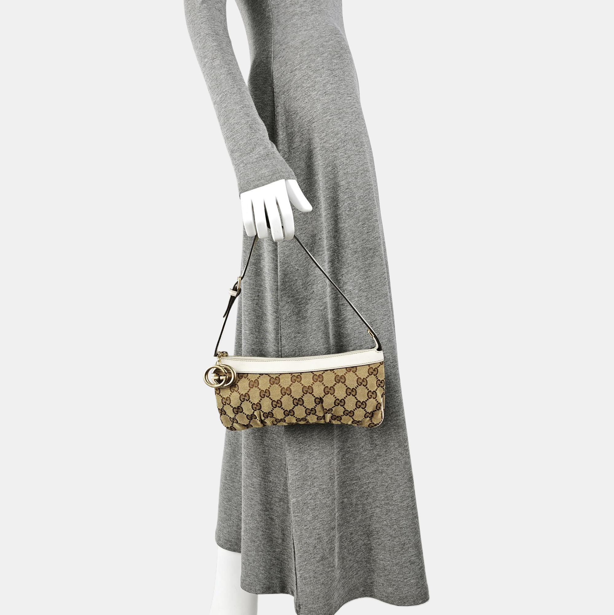 Abbey Monogram Canvas Brown