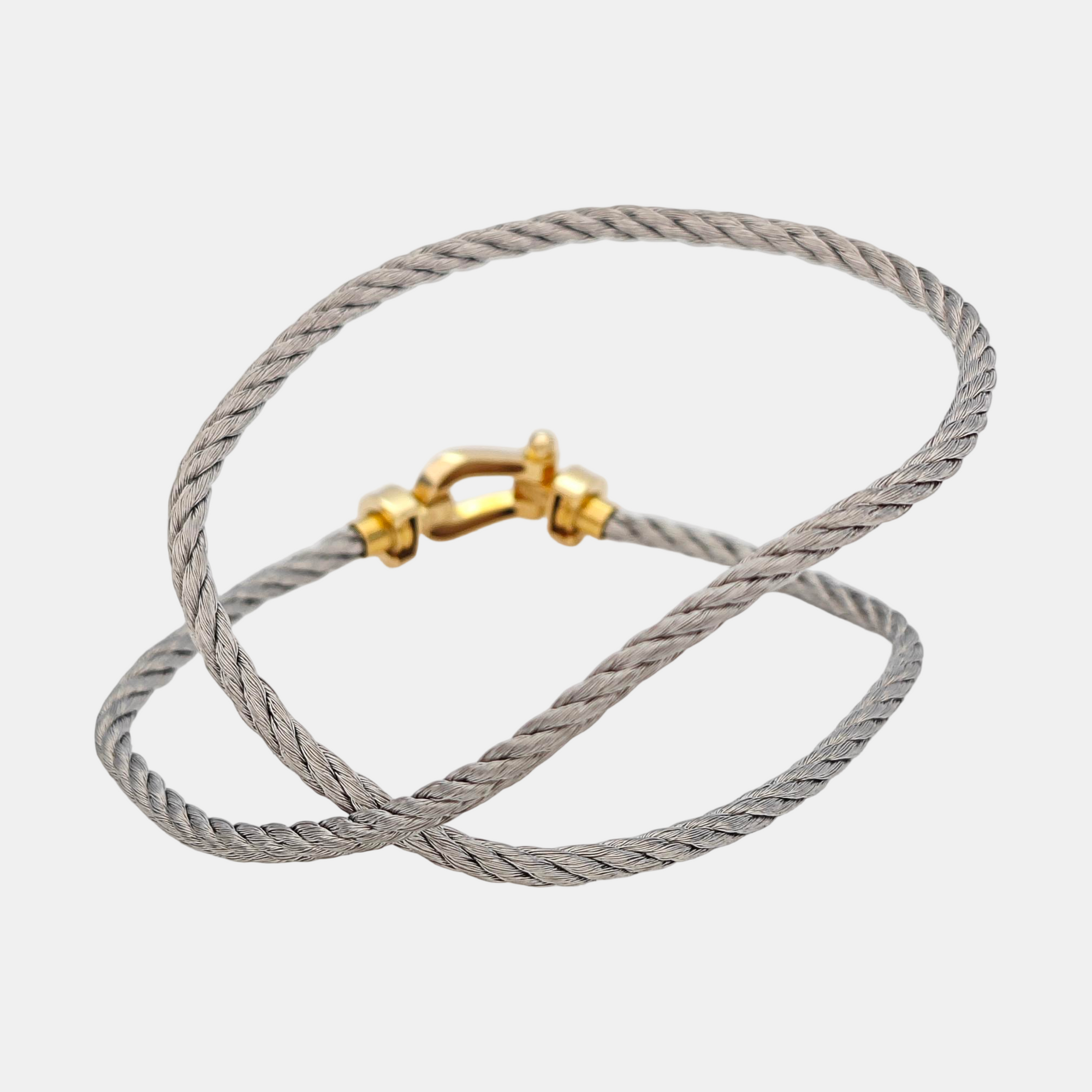 Force 10 Steel Silver Bracelet