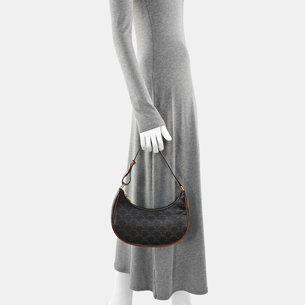 AVA Small Coated Canvas Brown