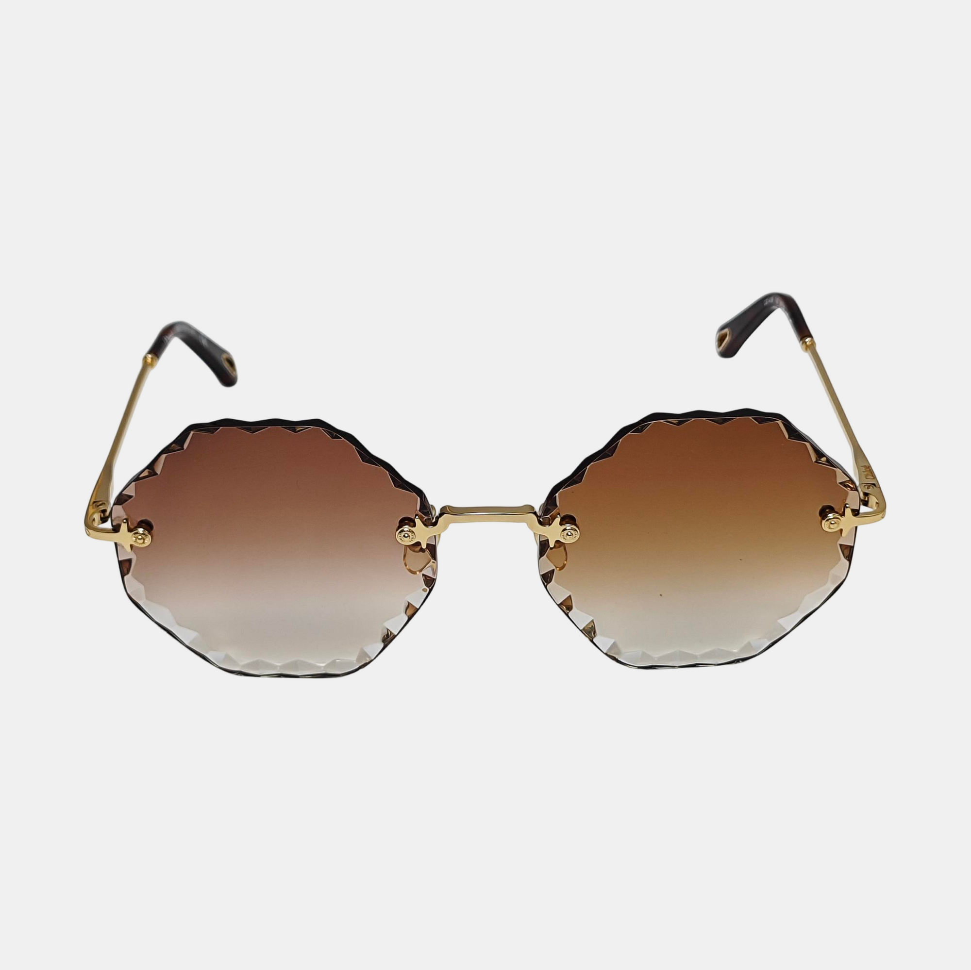 Brown Synthetic Sunglasses