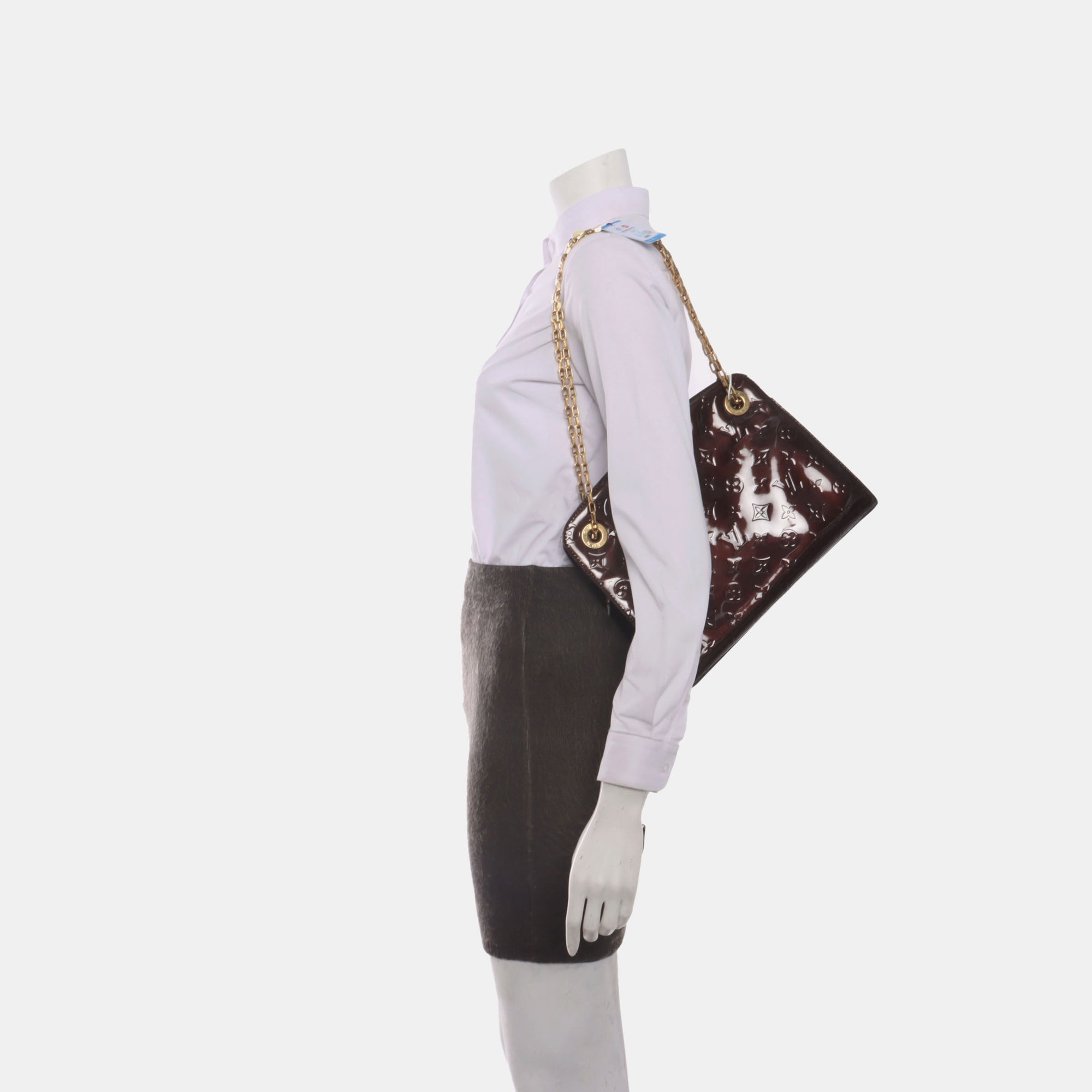 Monogram Patent Leather Red